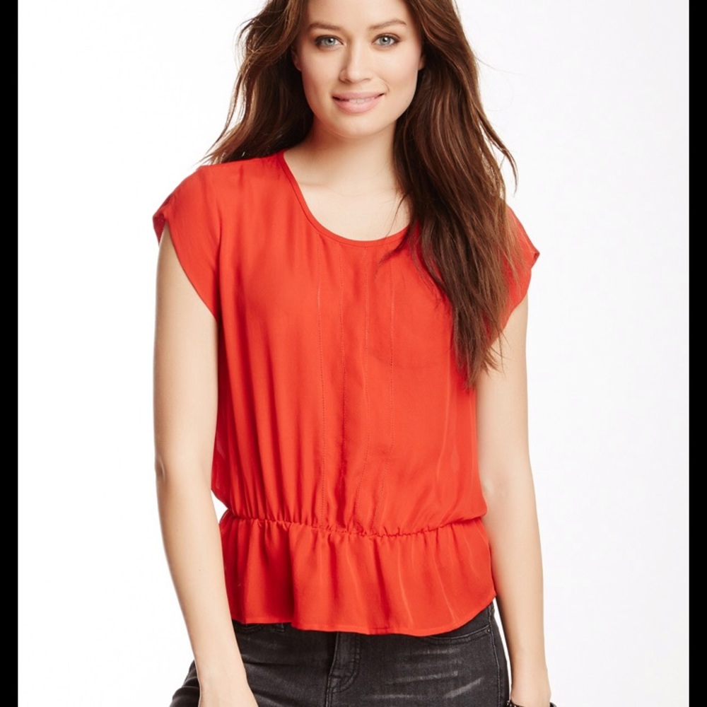 Joie Phaedra Peplum Blouse